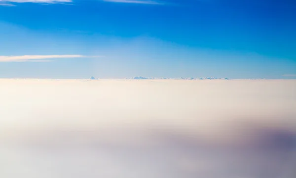 푸른 하늘 배경 텍스처 — 스톡 사진