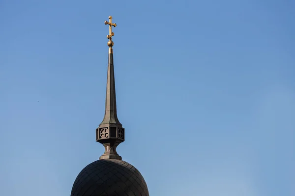 Moskau Russland Oktober 2021 Nahaufnahme Der Kuppel Der Kirche — Stockfoto