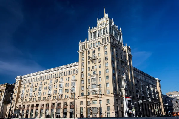 Moscow Rússia Outubro 2021 Visão Geral Fachada Hotel Beijing Centro — Fotografia de Stock