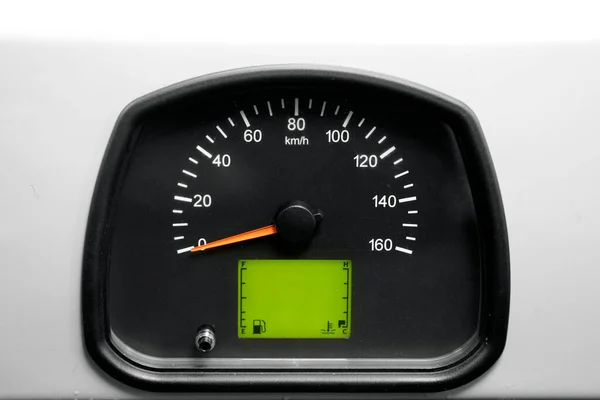 Speedometer Bulat Takometer Tanda Dan Simbol Dashboard Mobil — Stok Foto