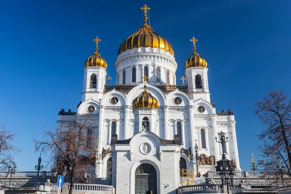 Moskova Rusya Ekim 2021 Moskova Rusya Daki Kurtarıcı Katedrali — Stok fotoğraf