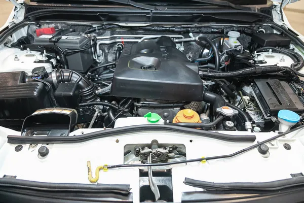 Novosibirsk Russia October 2021 Suzuki Grand Vitara Car Engine Close — 图库照片