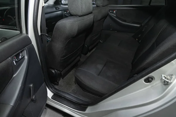 Novosibirsk Rússia Outubro 2021 Toyota Corolla Interior Carro Parte Assentos — Fotografia de Stock