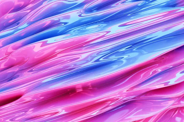 Illustration Abstract Pink Blue Background Scintillating Circles Gloss Illustration Beautiful — Stock Photo, Image