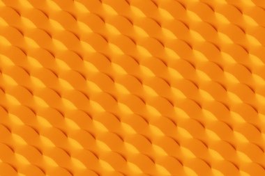 Oirange satırının 3d İllüstrasyon satırları. Geometrik arkaplan, dokuma deseni. 