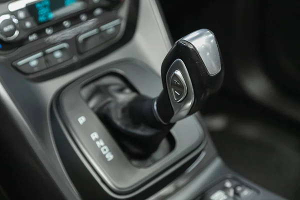 Novosibirsk Russia November 2021 Ford Kuga Accelerator Handle Buttons New — Stock Photo, Image