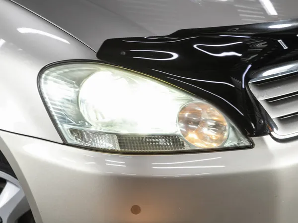 노보시비르스크 러시아 2021 Toyota Ipsum Exterior Details 자동차 크세논 헤드를 — 스톡 사진
