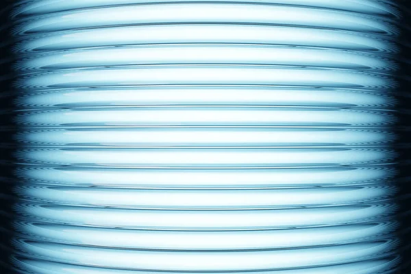 Illustration Stereo Blue Strip Geometric Stripes Similar Waves Abstract Glowing — Stock Photo, Image