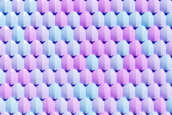 Ilustracja Różowy Wzór Geometryczny Zestaw Kwadratów Monokrzemowym Tle Wzór Tło — Zdjęcie stockowe