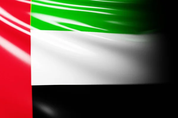 Illustration National Developing Flag United Arab Emirates Country Symbol — стоковое фото