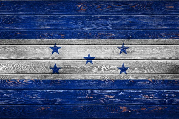 洪都拉斯的国旗A — 图库照片
