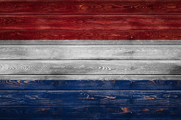 Nationale Vlag Van Nederland — Stockfoto