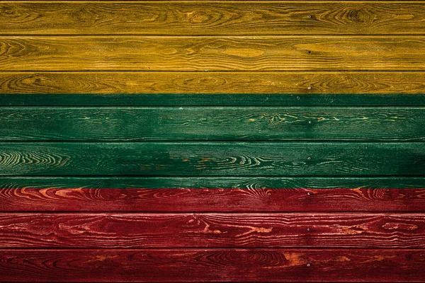 Bandera Nacional Lithuani —  Fotos de Stock