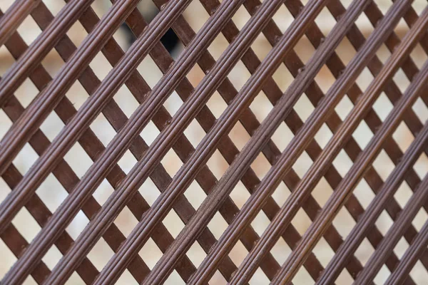 Yakın Plan Kahverengi Ahşap Çit — Stok fotoğraf