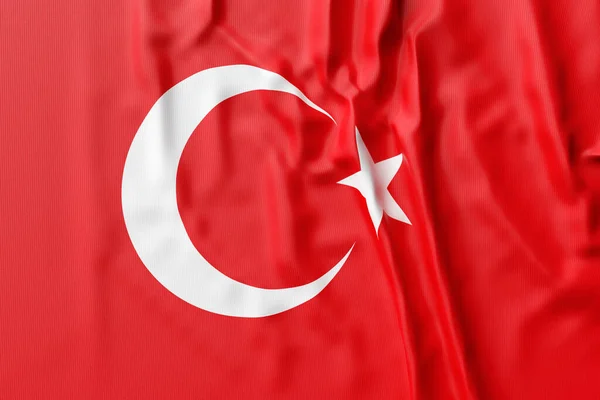 Illustration Der Türkischen Nationalflagge Ländersymbol — Stockfoto