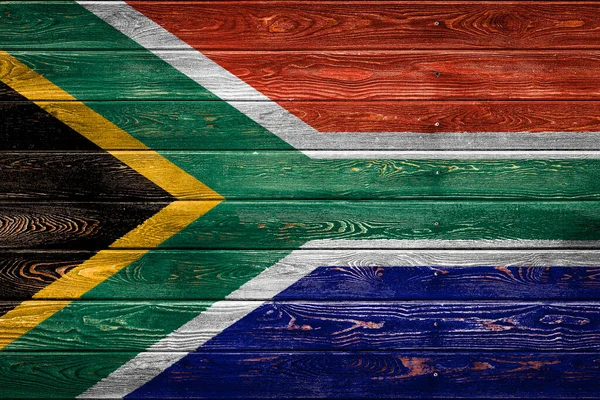 Sydafrikas Nationella Flagga Republi — Stockfoto