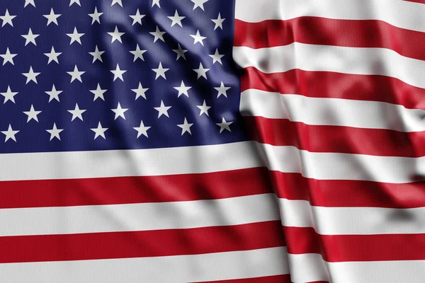 Illustration Der Nationalflagge Der Usa Ländersymbol — Stockfoto