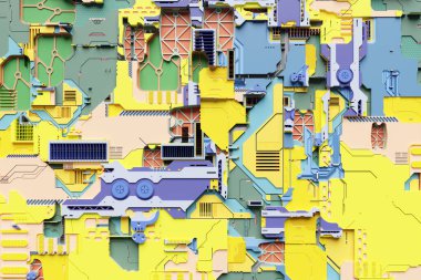 Üç boyutlu çizim soyut geometrik teknik model. Grunge desenli duvar kağıdı. Bir erkek için geometrik yineleyici arka plan, spor tekstil, kıyafetler, ambalaj kağıdı.