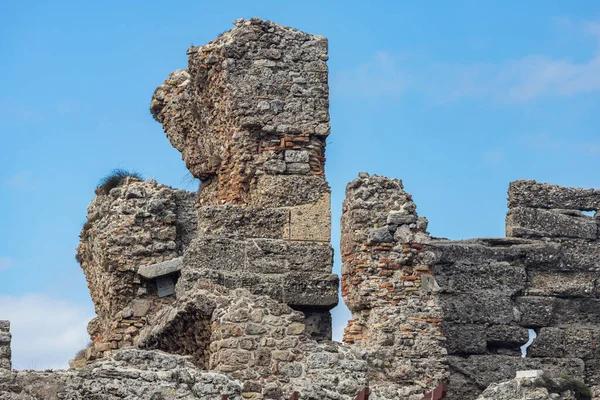 Romeinse Ruïnes Bij Grieks Romeinse Stad Provincie Antalya Turkije Oude — Stockfoto