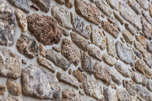 Pozadí Hnědošedé Kamenné Stěny Vzor Břidlicové Stěny Textury Pozadí — Stock fotografie