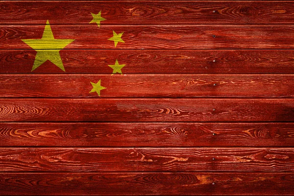 Bandeira Nacional Chin — Fotografia de Stock