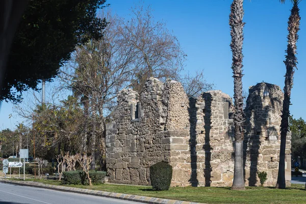 Ruínas Romanas Cidade Greco Romana Província Antália Turquia Cidade Antiga — Fotografia de Stock