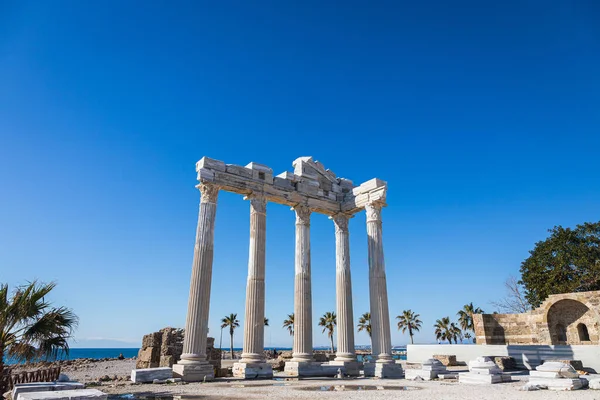 Tempio Apollo Rovine Antiche Nel Lato Turchia — Foto Stock