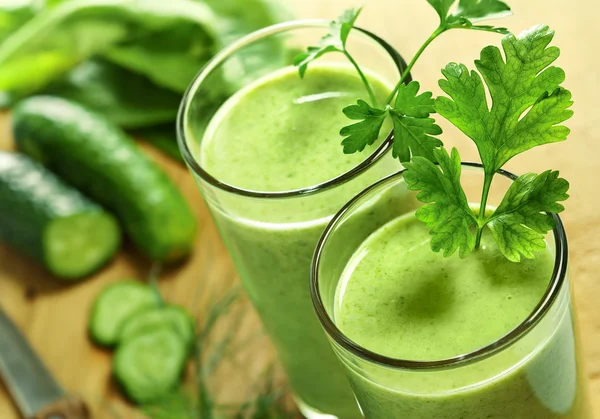 Hälsosamma vegetabiliska drink — Stockfoto