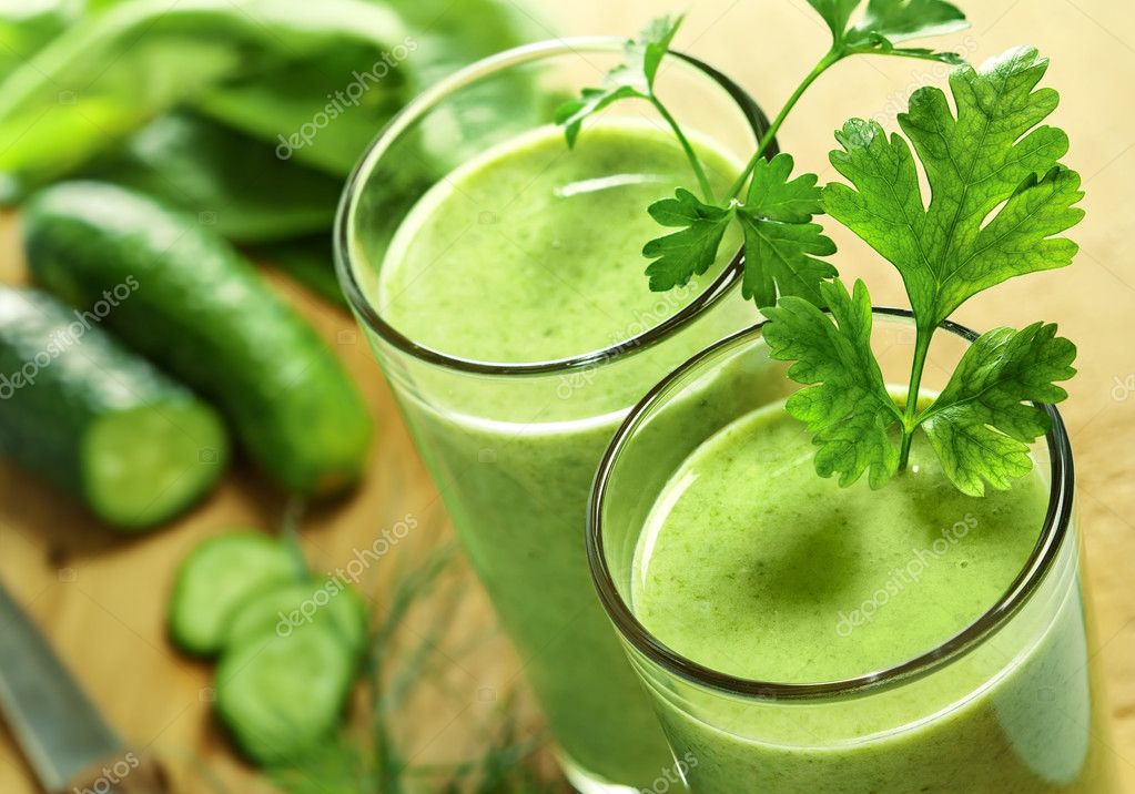 Healthy vegetable drink — Stock Photo © Derkien 19516971