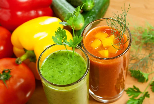 Zdrowy napój warzywny — Zdjęcie stockowe