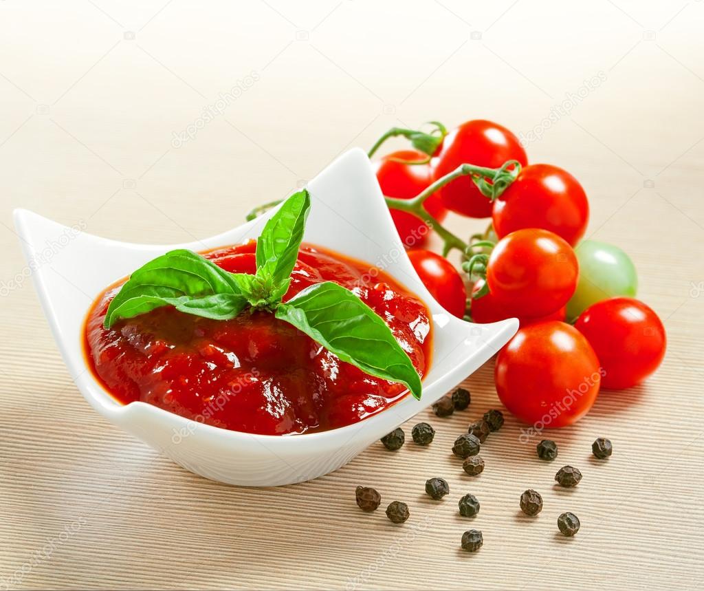 Tomato sauce — Stock Photo © Derkien 19834735