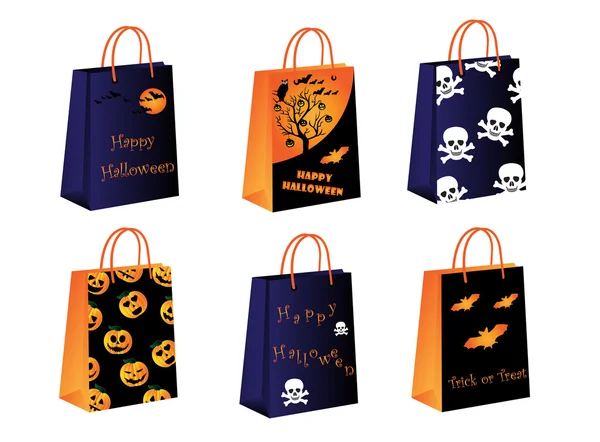 Halloween tašky Royalty Free Stock Vektory