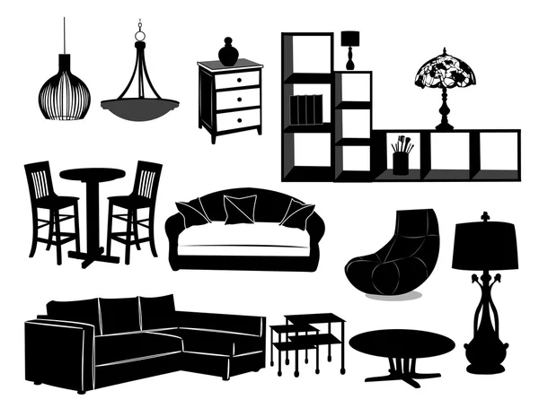 Obývací pokoj Vektorová Grafika