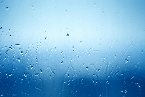 Vidro da janela molhada — Fotografia de Stock