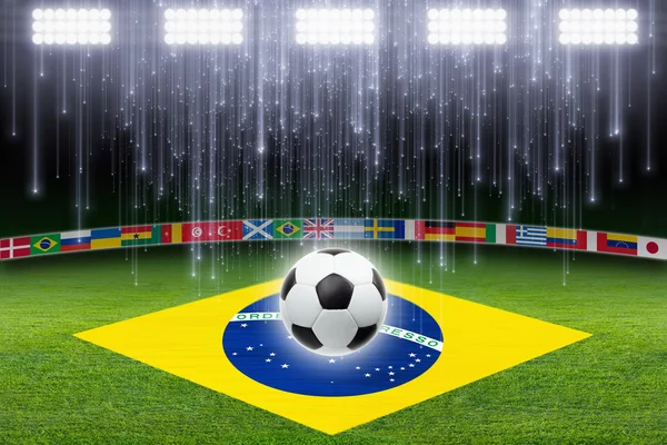 Soccer background — Stock Photo, Image