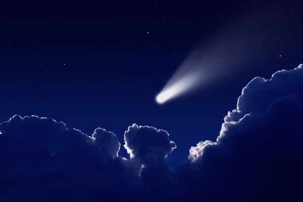 하늘에 혜성 — 스톡 사진