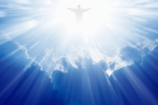 Иисус Христос на небесах Лицензионные Стоковые Изображения
