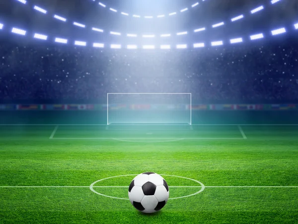 Soccer stadium Royalty Free Stock Images