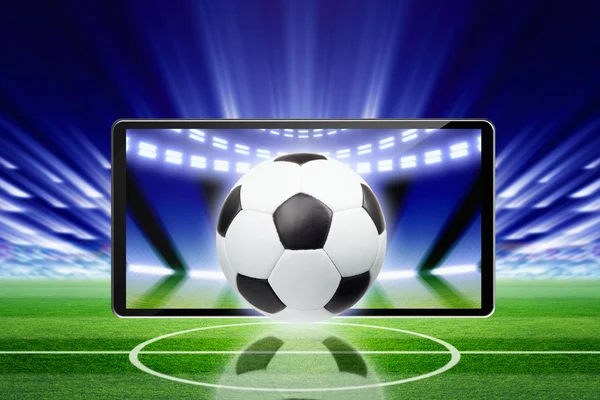 Soccer background — Stock Photo, Image