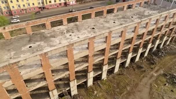지역의 버려진 시설이었습니다 이르쿠츠크 앙가라 — 비디오