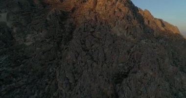 Lake Baikal. Early winter. View from above. Drone shooting. The mountains.