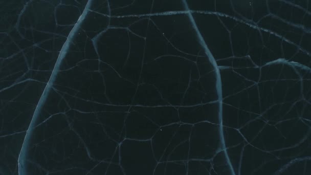 Озеро Байкал Крига Замерзає Льодовикові Гормоки Острів Ольхон Бурятія — стокове відео