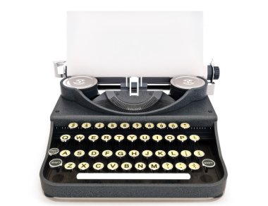 Retro vintage daktilo