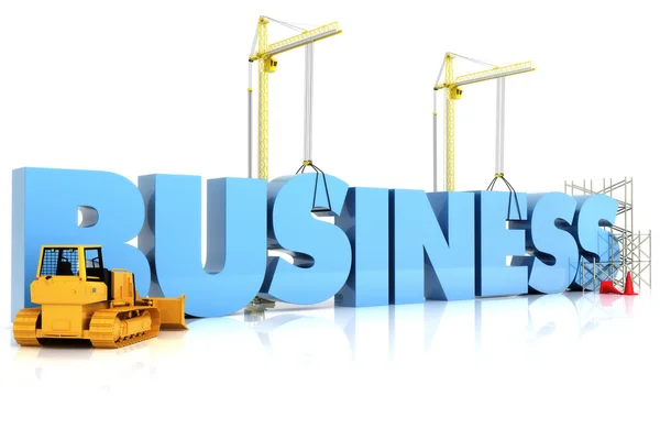 Construindo seu negócio — Fotografia de Stock
