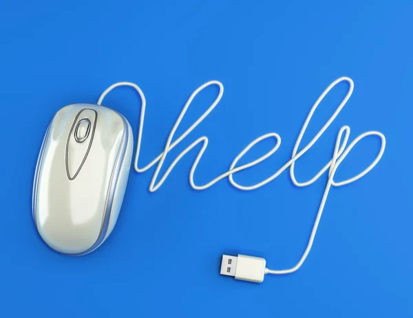 Computer help — Stock Photo, Image