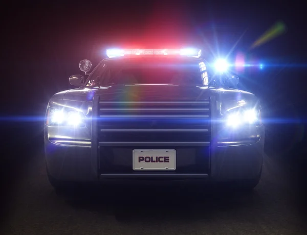 Police car cruiser — Stock Photo, Image