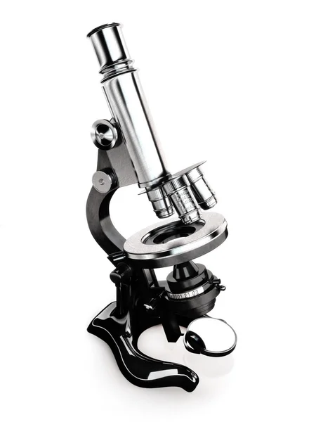 Retro vintage microscope — Stock Photo, Image