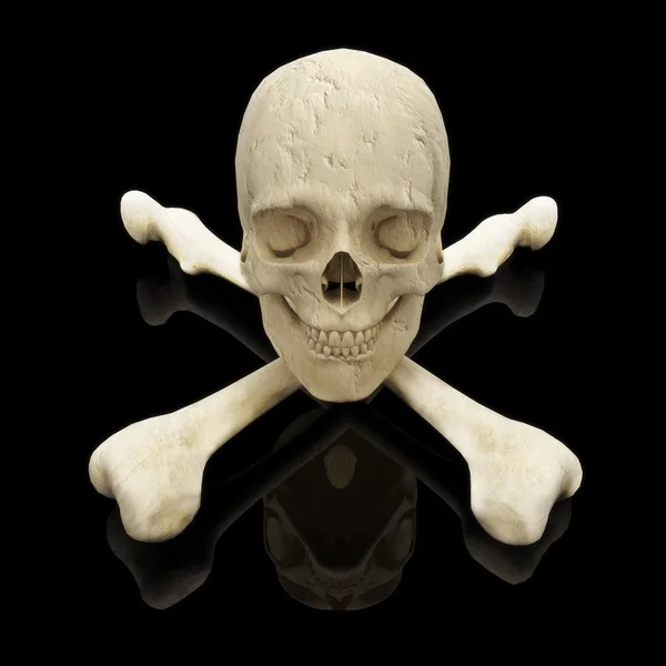 Skull and Crossbones — Stockfoto