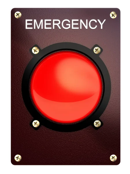 Emergency stop button — Stock Photo, Image