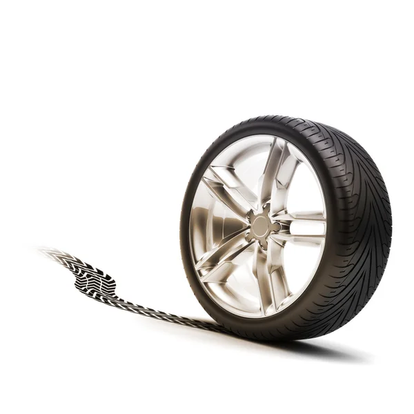 Neumático y llanta —  Fotos de Stock